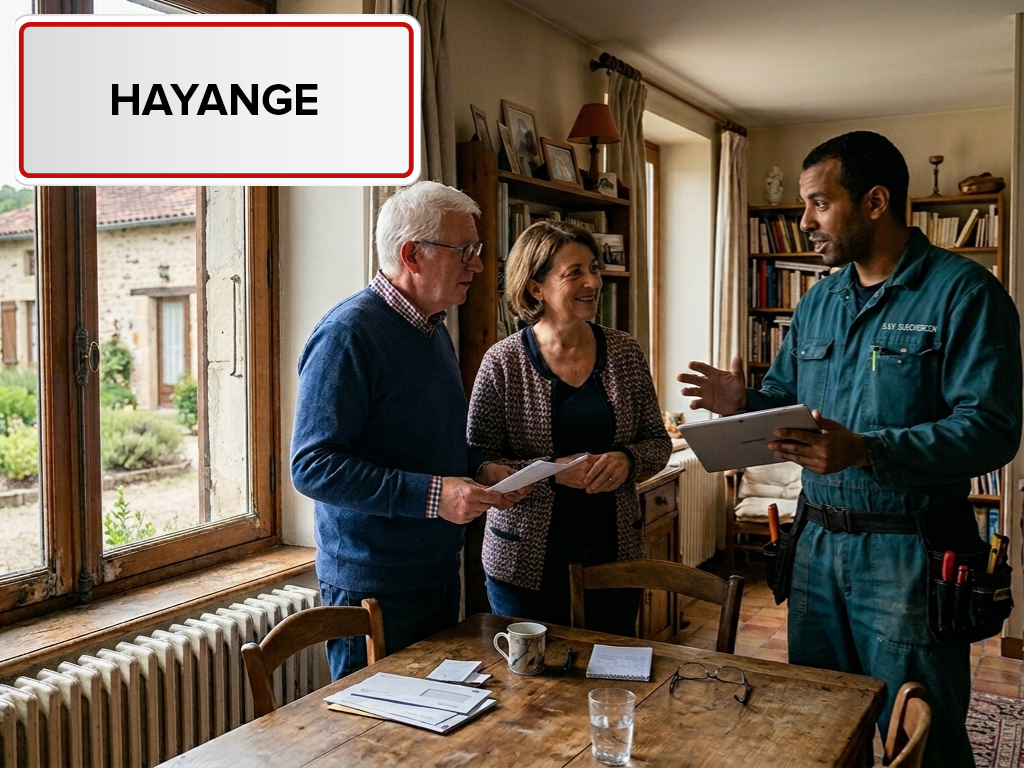 Installation de pompe à chaleur à Hayange (57700) en Moselle